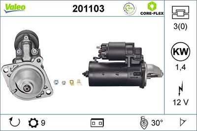 Starter VALEO 201103