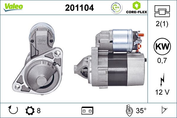 VALEO 201104 Starter