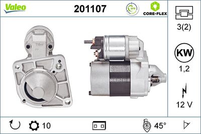 Starter VALEO 201107