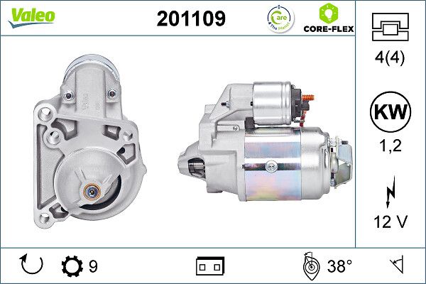 VALEO 201109 Starter