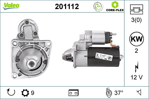 VALEO 201112 Starter