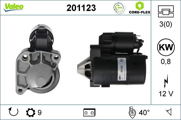 VALEO 201123 Starter