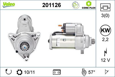 Starter VALEO 201126