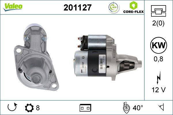 VALEO 201127 Starter