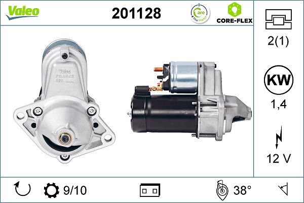 VALEO 201128 Starter
