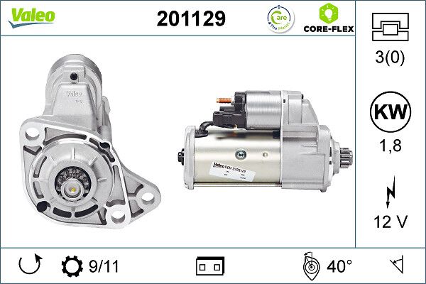 VALEO 201129 Starter