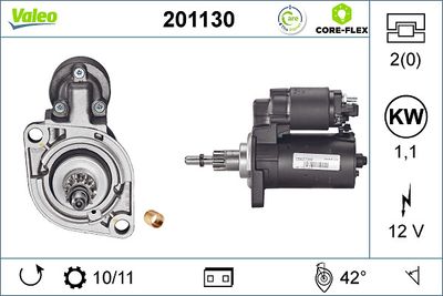 Starter VALEO 201130