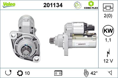 Starter VALEO 201134