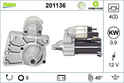 Starter VALEO 201136