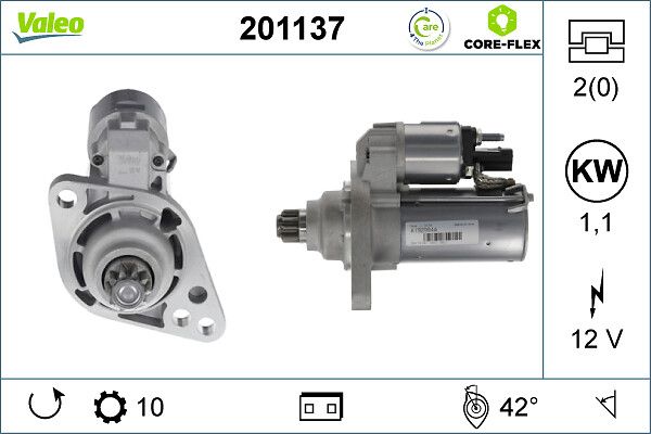 VALEO 201137 Starter
