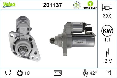 Starter VALEO 201137