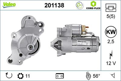 Starter VALEO 201138