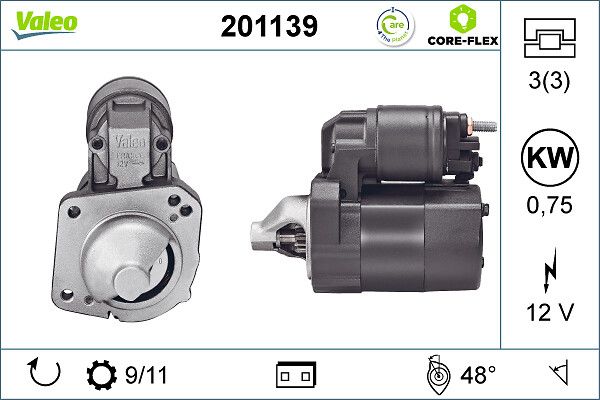 VALEO 201139 Starter