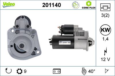 Starter VALEO 201140