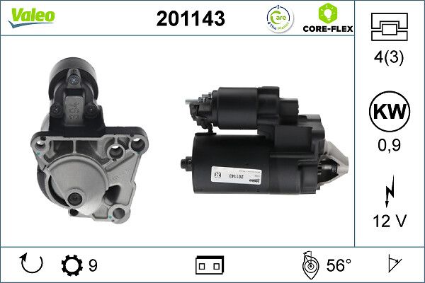 VALEO 201143 Starter