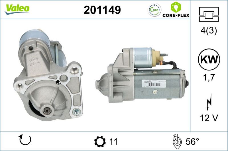 VALEO 201149 Starter
