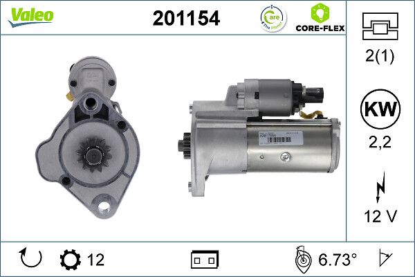 VALEO 201154 Starter