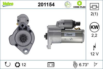 Starter VALEO 201154