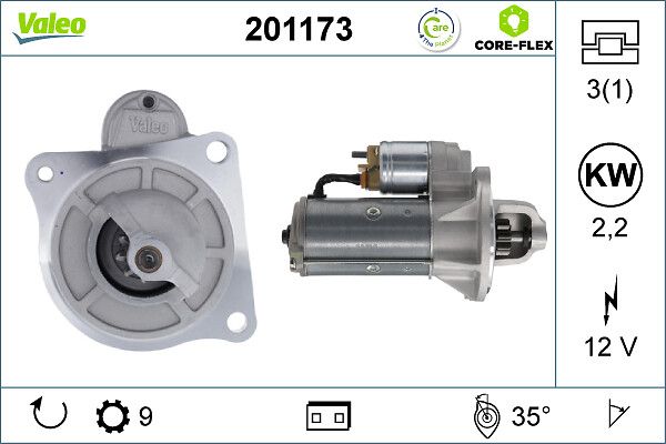 VALEO 201173 Starter