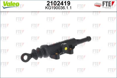 Master Cylinder, clutch VALEO 2102419