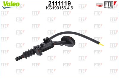 Master Cylinder, clutch VALEO 2111119