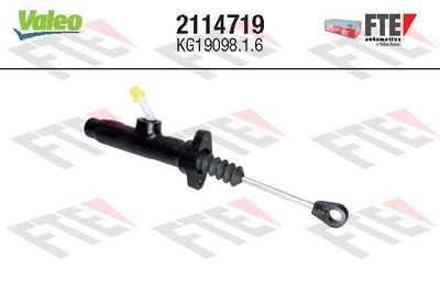 Master Cylinder, clutch VALEO 2114719