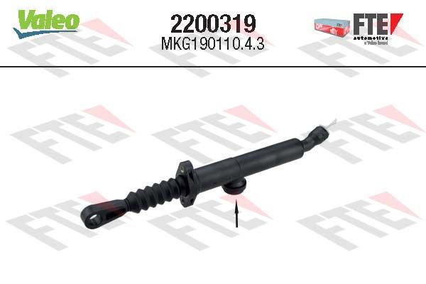 VALEO 2200319 Master Cylinder, clutch
