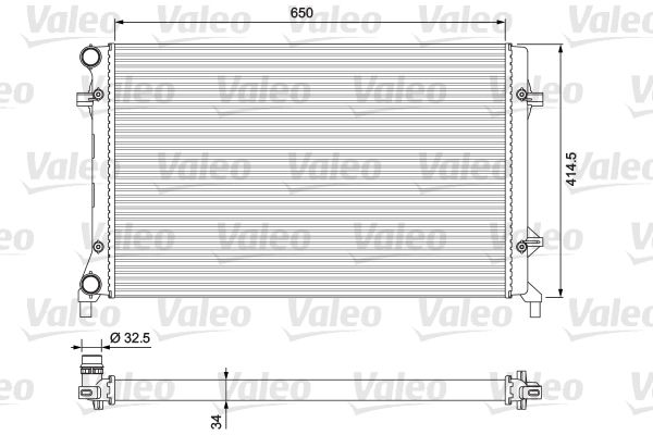 VALEO 234335 Radiator, engine cooling