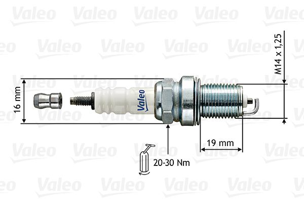 VALEO 246851 Spark Plug