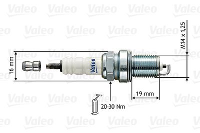 Spark Plug VALEO 246851