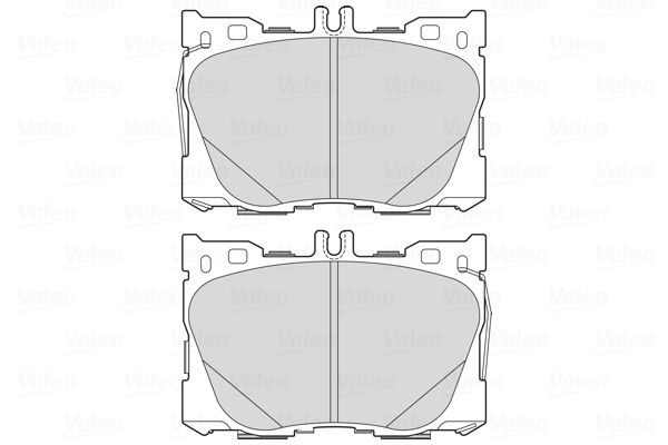 VALEO 302297 Brake Pad Set, disc brake
