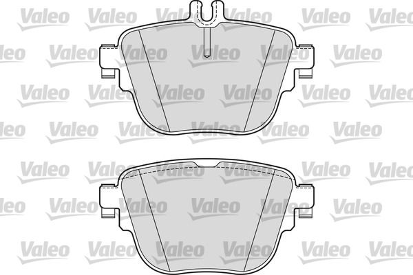 VALEO 302308 Brake Pad Set, disc brake