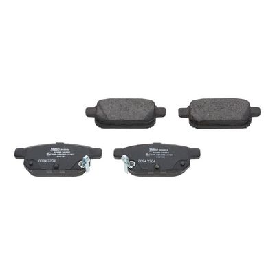 Brake Pad Set, disc brake VALEO 302582