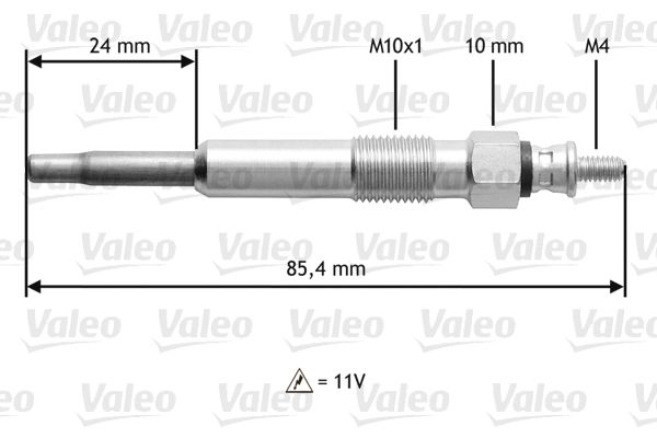 VALEO 345105 Glow Plug