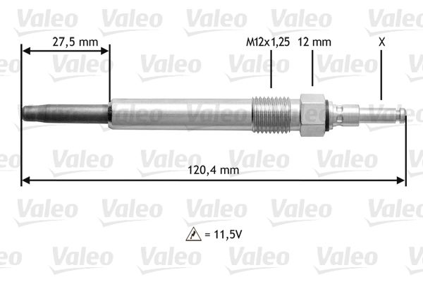 VALEO 345146 Glow Plug