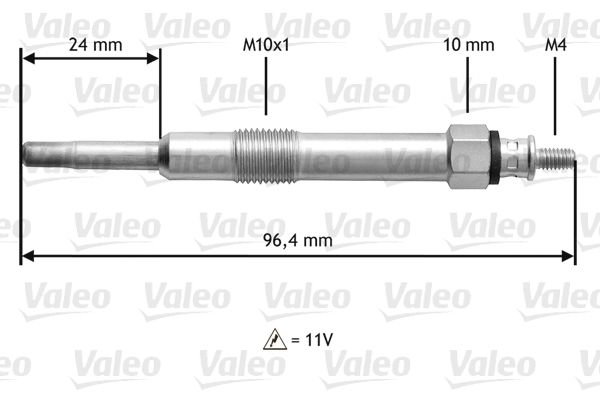 VALEO 345150 Glow Plug