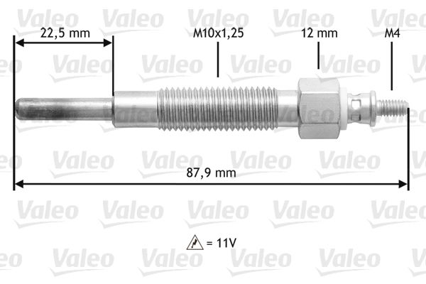 VALEO 345157 Glow Plug