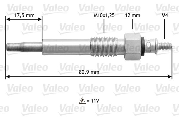 VALEO 345160 Glow Plug