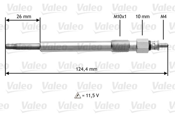 VALEO 345162 Glow Plug