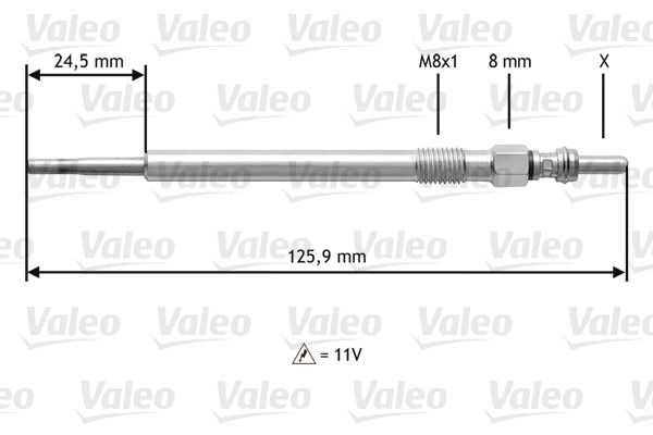 VALEO 345164 Glow Plug