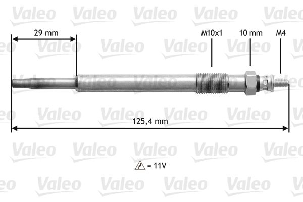 VALEO 345168 Glow Plug