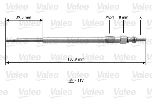 VALEO 345174 Glow Plug
