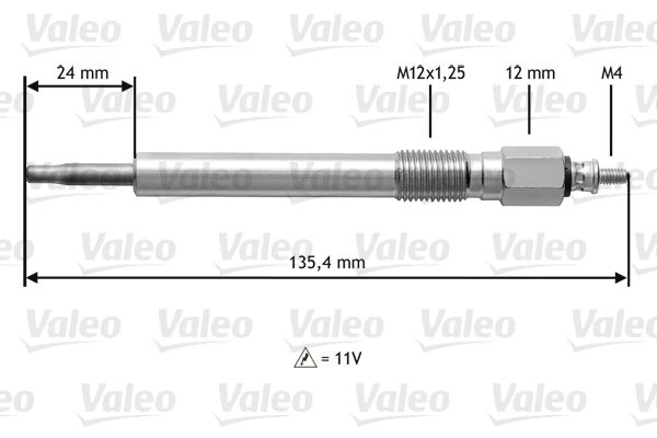 VALEO 345178 Glow Plug