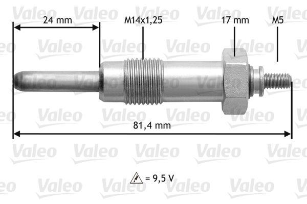 VALEO 345192 Glow Plug