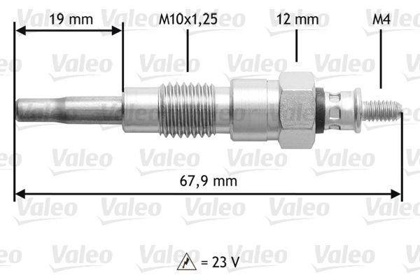VALEO 345196 Glow Plug