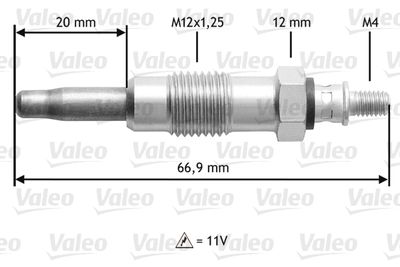 Glow Plug VALEO 345210