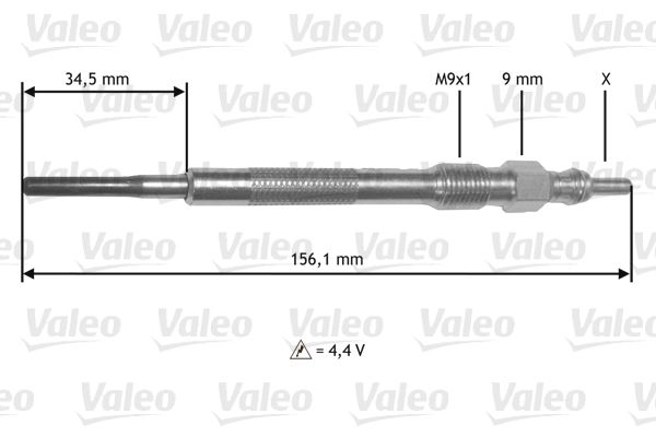 VALEO 345219 Glow Plug