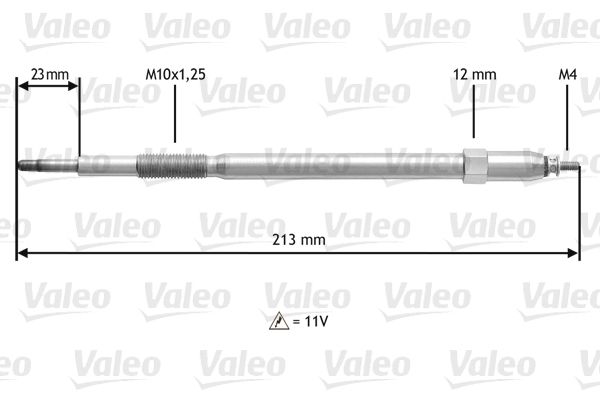 VALEO 345221 Glow Plug