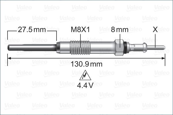 VALEO 345229 Glow Plug