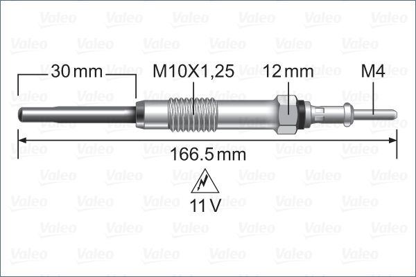 VALEO 345230 Glow Plug